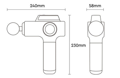 Massage Gun Small Muscle Massager Household