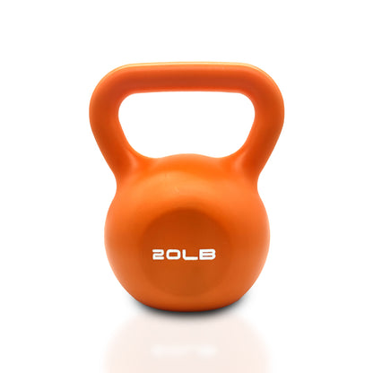 20lbs Kettlebell Set, Strength Training Kettlebells Weight Set For Women, Vinyl Coated Kettle Bell For Home Gym Workout Weight Lifting Equipment, Comfortable Grip Wide Handle Weights