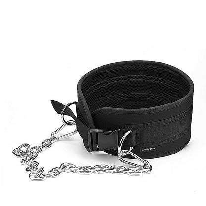 Upper Body Strength Pull-Ups Weighted Belts Barbell Plate Belts