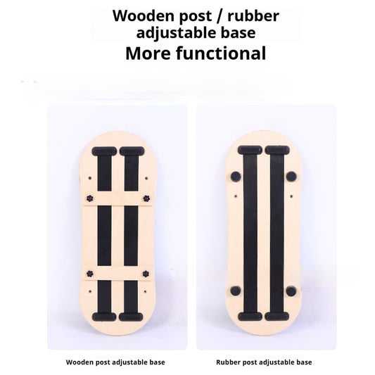 Portable Solid Wood Balance Board For Sports And Fitness