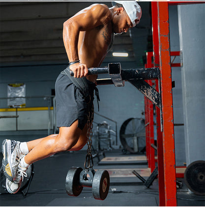 Belt Weight-bearing Multifunctional U-shaped Casing Barbell Dumbbell Kit